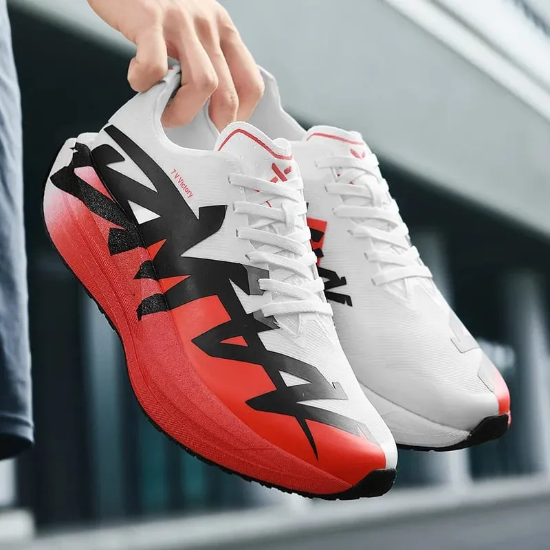 Athletic Running Shoes Men Marathon Speciality Training Race Sports Carbon Board Lightweight Women's Comfortable Casual Sneakers