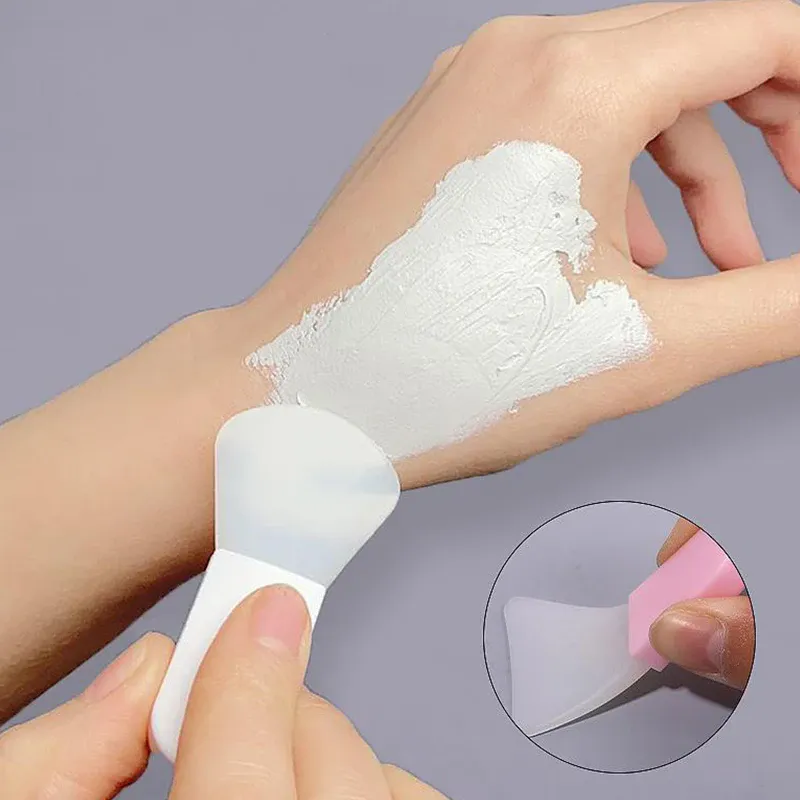 5Pcs Silicone Facial Mask Brush Face&Eye Cream Mud Mask Applicator Scraper Face Cleanse Brushes Travel Portable Skin Care Tools