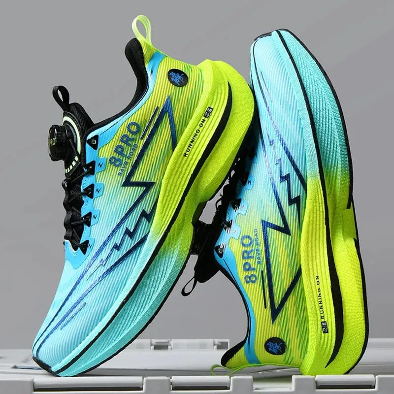 Men Running Shoes Casual Professional Carbon Board Marathon Sports Breathable Lightweight Women Comfortable Athletic Sneakers
