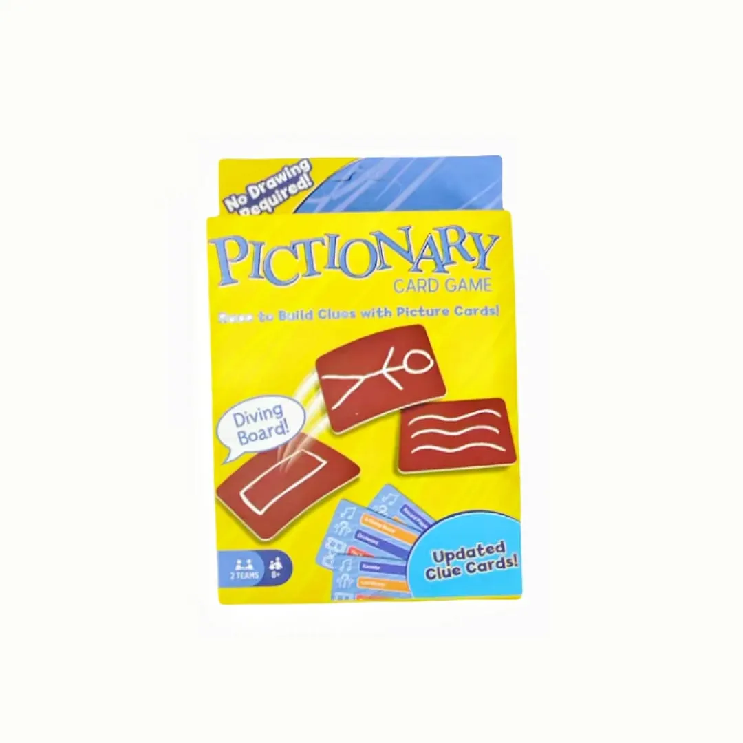 Pictionary English Version of the Card Game Board Game a Must-Have Game for Parties Suitable as a Gift — image 2
