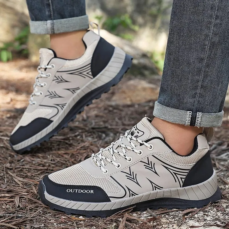 Men's High Quality Hiking Shoes Outdoor Trainers Climbing Shoe Male Trekking Sneakers Anti-slip Tactical Sports Walking Footwear