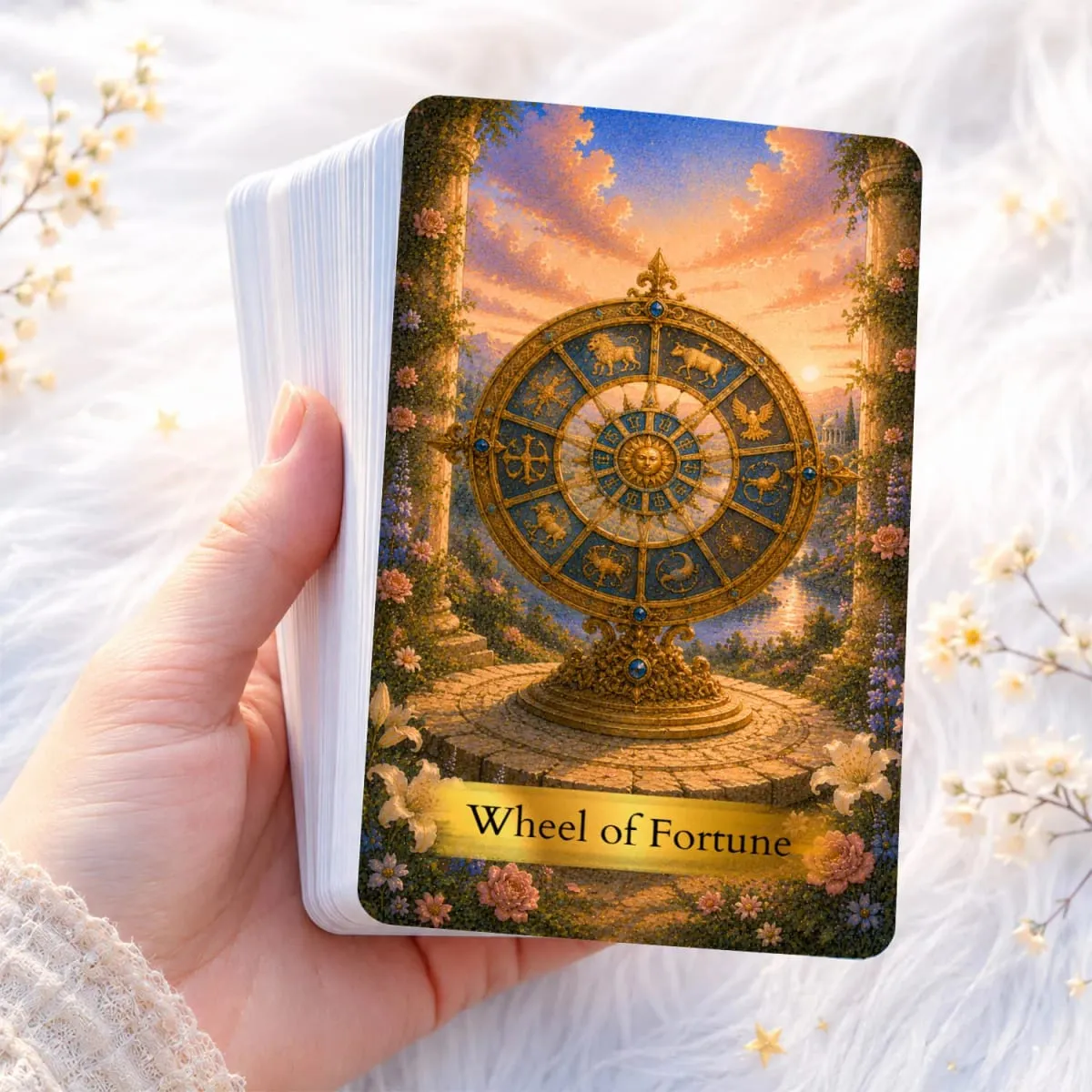 78 Starry Realms Tarot Cards 13x8 Cm Includes Paper Manual Journey to Imagination and Inner Wisdom Card Game Set