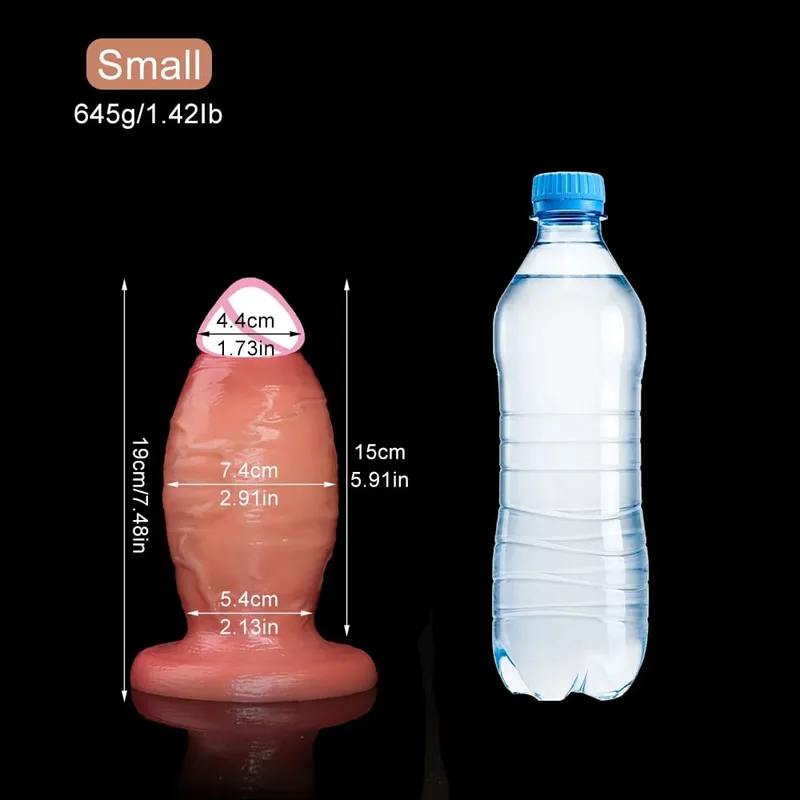 Tyk dildo til analsex legetøj 18+ flydende silikone buttplug Kæmpe anal realistisk dildoer Stout stik kvinder mænd homoseksuelle onani
