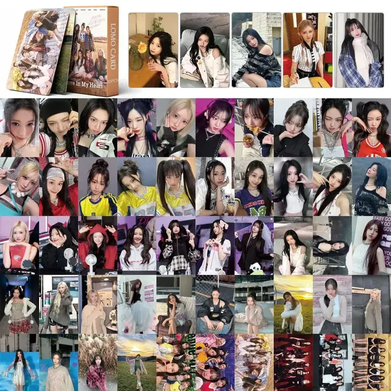 127PCS BM CHOOM Photocards Lomo Cards Set Photocards Photo Lomo Cards Fans Collection Printed Cards