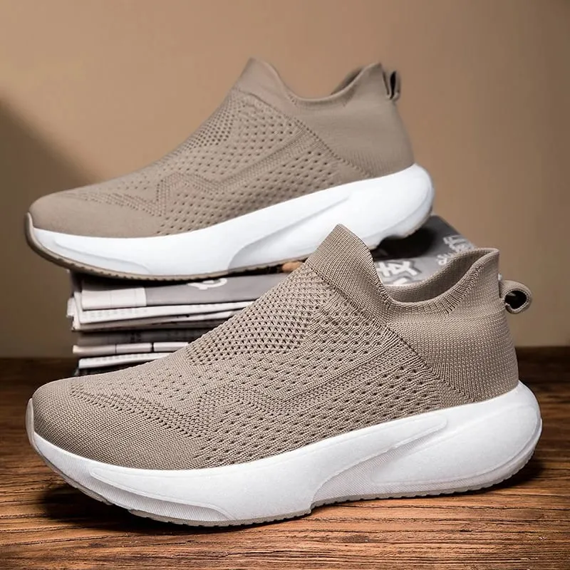 Men Running Shoes Walking Shoes Sock Shoes Men Sneakers Slip On Loafers Sport Shoes Men Sneakers Casual Shoes Couple Shoes