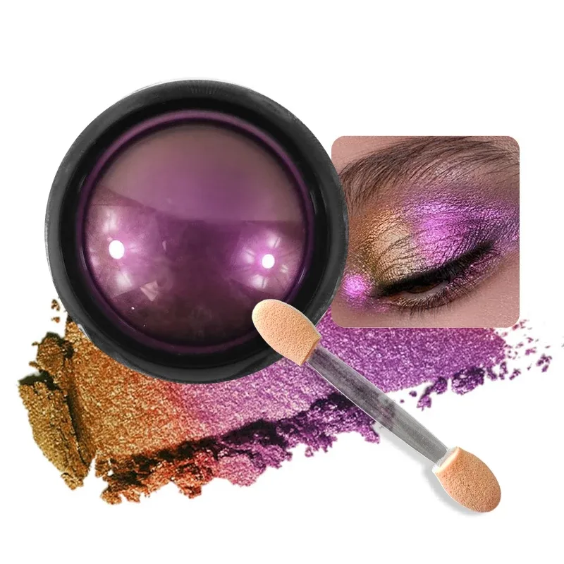 Multi-Chrome Chameleon Eyeshadow Powder Multi-Chrome Holographic Shifting Pigment for Eye Makeup Nail Art Cosplay — image 8