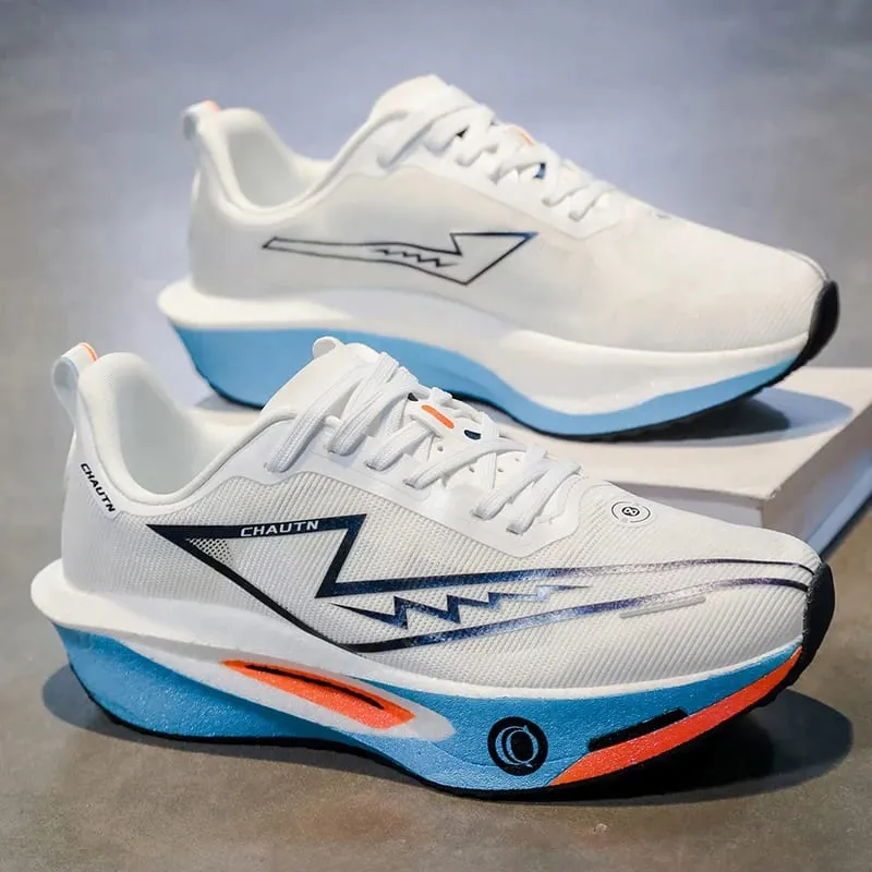 Men Running Shoes Carbon Board Marathon Athletic Nonskid Sneakers Speciality Sports Breathable Lightweight Women's Comfortable