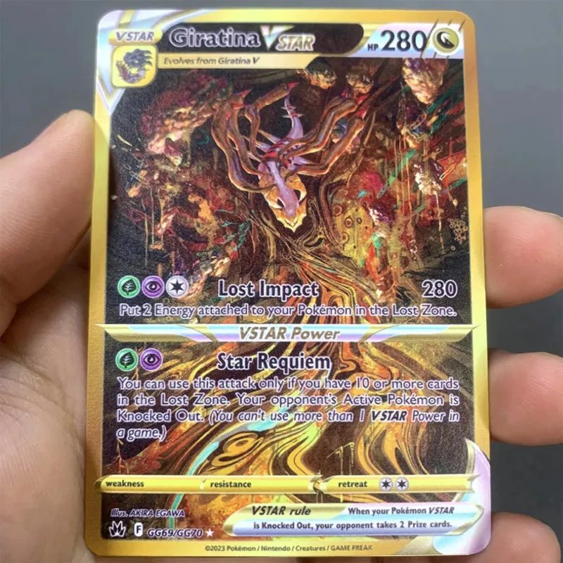 İngilizce Metal Pokemon Kartları DIY Arceus Mewtwo Charizard Pikachu Parlak Demir Pokémon GX Vmax EX Oyunu Çocuk Koleksiyonu Kart Oyuncak Hediye