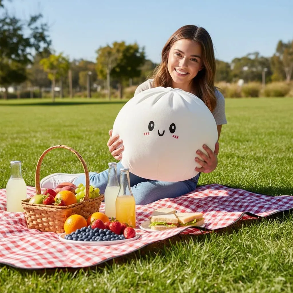 Lớn Bún Hấp Bóp Đồ Chơi Lớn Squishies Chống Căng Thẳng Đồ Chơi Fidget Cho Người Lớn Trẻ Em Quà Tặng Sinh Nhật Thực Phẩm Mềm Gối Trang Trí