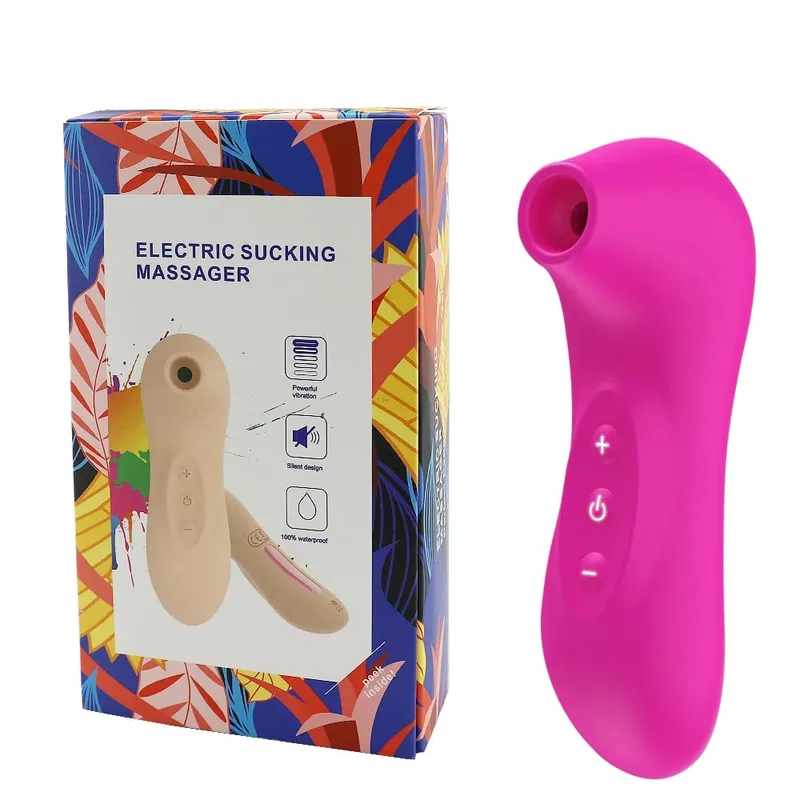 Powerful Clitoral Sucker Vibrator Nipple Clitoris Stimulator Massager 10 Mode Oral Blowjob Vacuum Sex Toys for Women Masturbator