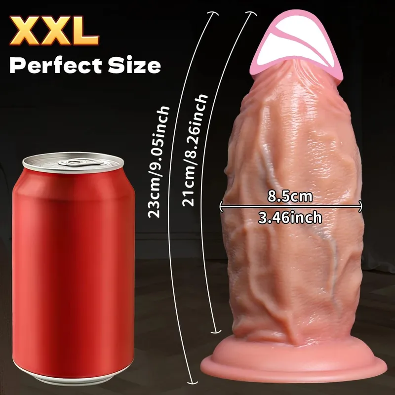 Thick Dildos Realistic Liquid Silicone Huge Penis Women Sex Toys G-spot Masturbation Big Dick Strap on Anal Dildo Lesbian 18+ — image 11