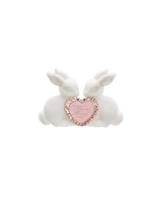 Flower Knows Sweetie Bear Shell Jewel Truskawkowa amorkowa spinka do włosów Śliczna Kawaii Vintage spinka do włosów Moda dla dziewcząt i kobiet