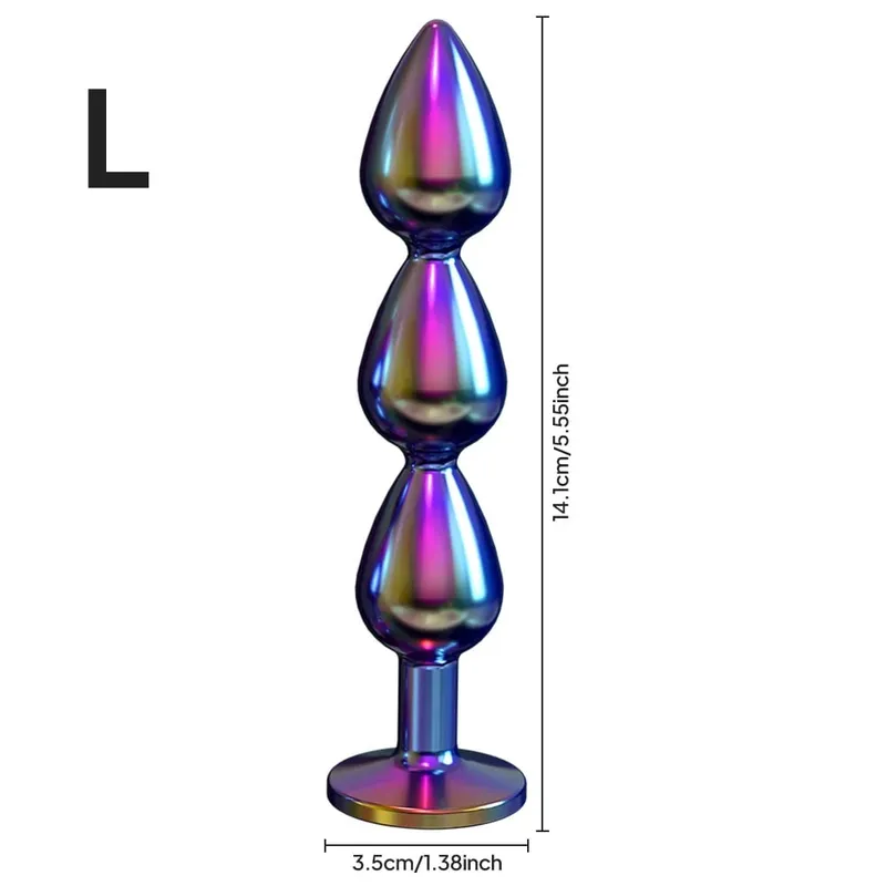Metal Butt Plug Balls for Male Anal Plug Sex Toy Butt Plug Dildo Sex toy Fun Toys Sext Anal plug Sexy Adult Man