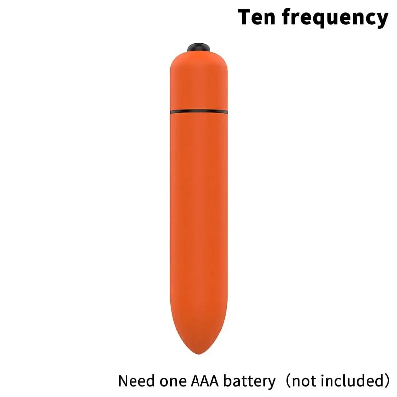 Mini Bullet Vibrator Mga Sex Toys Mga Sexy na Laruan Mga Sekswal na Laruan Para sa Babae Mga Pang-adultong Laruang Vibrator - 1/10 Frequency (Walang Baterya)
