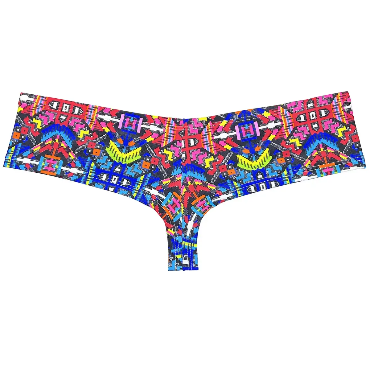 Sexy Mens Print Swim Thongs Ultrathin Quick-dry Swimwear Low-rise Bikini-Style Back Briefs Underwear Elastic Boxer Shorts Beach