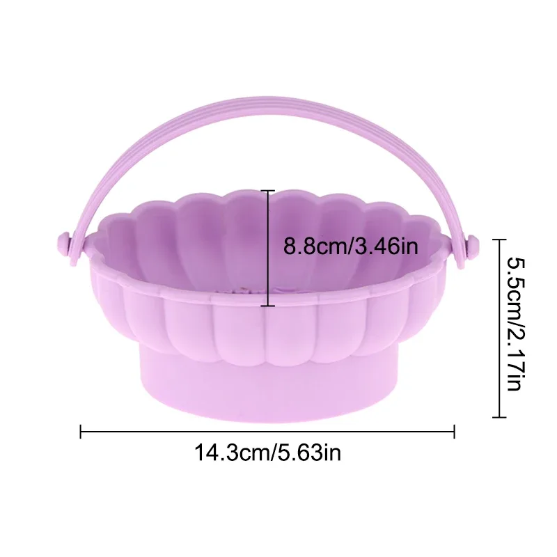 Silicone Makeup Brush Cleaning Box Washing Bowl Make-up Egg Drying Shelf Tool Powder Puff Washer Sponge Storage Brushes Scrubber