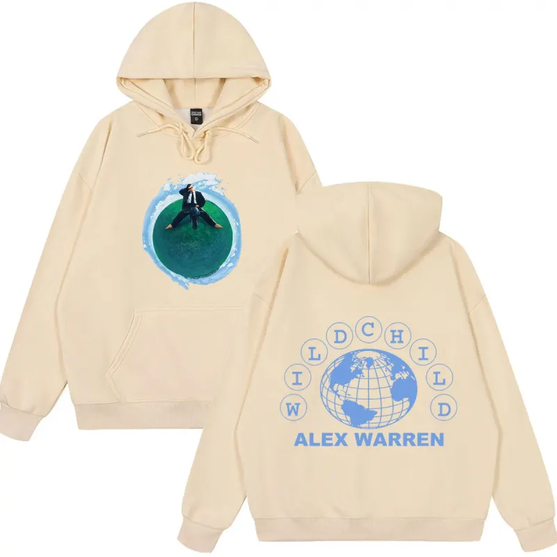Alex Warren Album Wild child tour 2026 Merch hoodie Men Women Fashion pullover Long sleeves Loose Casual Vintage sweatshirts