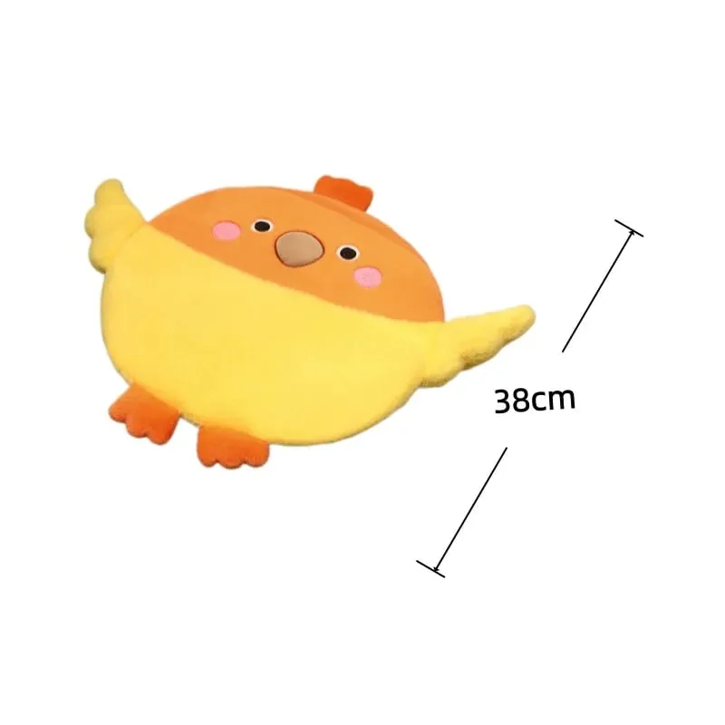 Bird Series Plush Cushion Squishy Stuffed Cushion Soft Floor Sofa Seat Cushion Home Decor Toys Creative Birthday Surprise Gifts