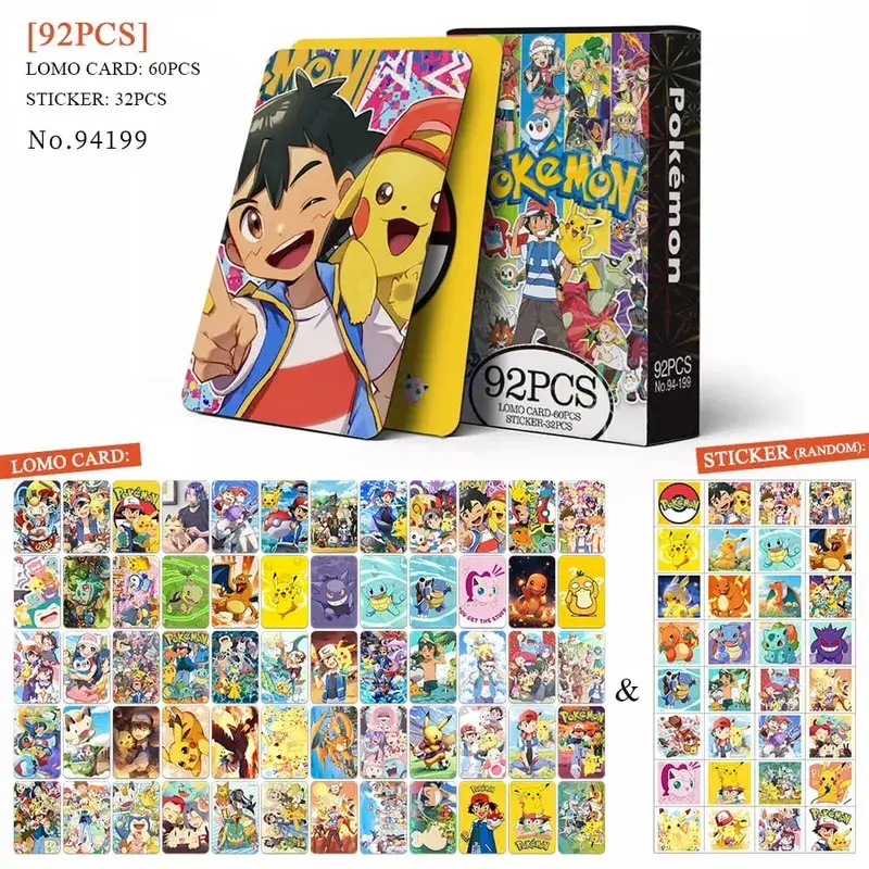 Anime Aanval op Titan‌ Lomo Kaart Ansichtkaart Speelgoed Haikyuu Apotheker Dagboeken Honkai Star Rail Collectie Kaarten Met Stickers Gift