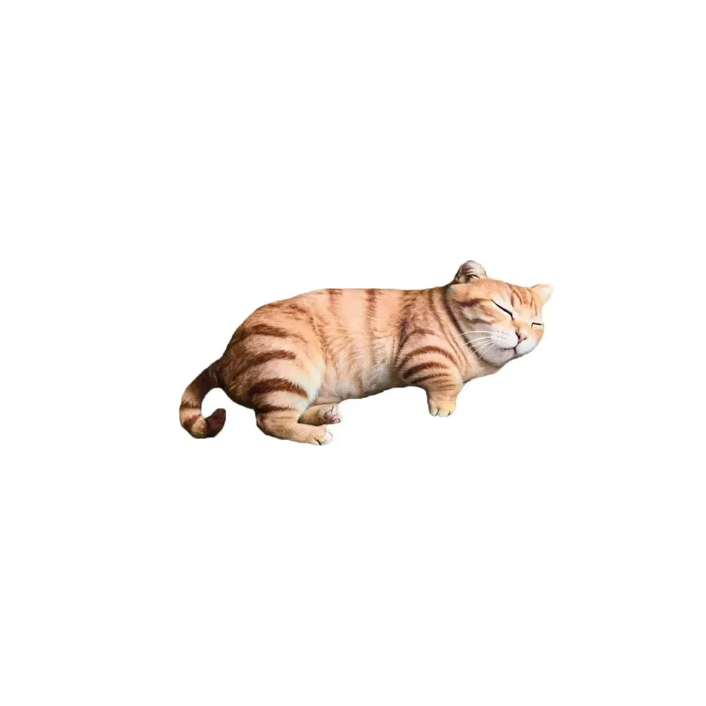 Plush Material Animal Body Pillow 40cm Size PP Cotton Filled Poultry Throw Pillows Cute Design Cat Pattern