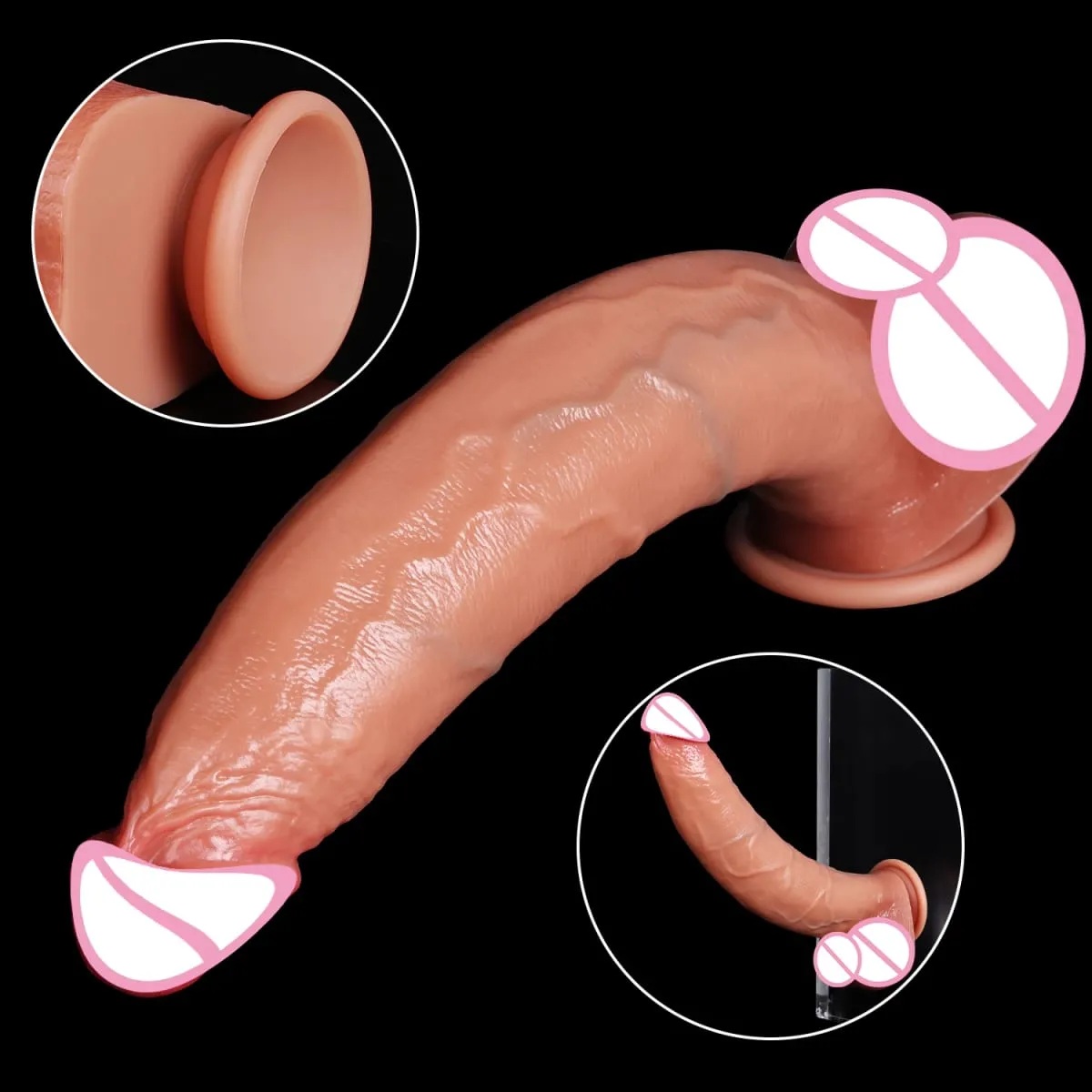 Super Long Penis Dildo Realistic Soft Dildos With Suction Cup Anal Adult Sex Toys For Men Women Masturbator Huge Phallus Dick