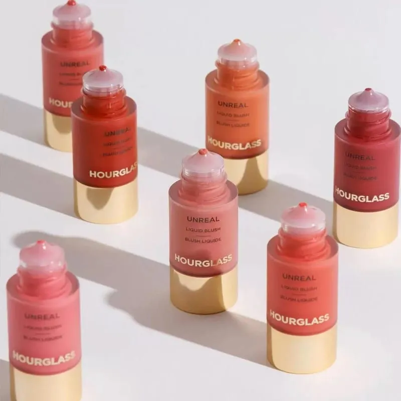 Timeglas Unreal Nude Flydende Tekstur Pulver Blusher Fuld Klar Farve Kind Flydende Let Push Away Skab naturlig kvinde makeup — image 2
