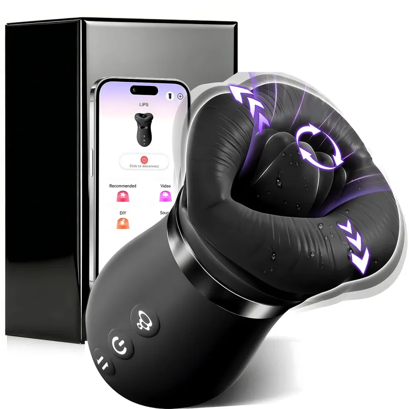 APP Control Sucking Vibrator Tongue Licking Sucker Female Oral Clitoris Nipple Stimulator Vibrating Vacuum Sex Toys for Couples