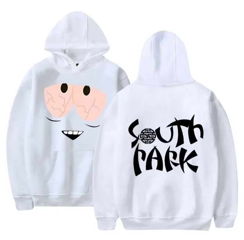 South Park Funny Cartoon Print Hoodie Men Women Loose Oversized Streetwear Pullover Hooded Sweatshirt