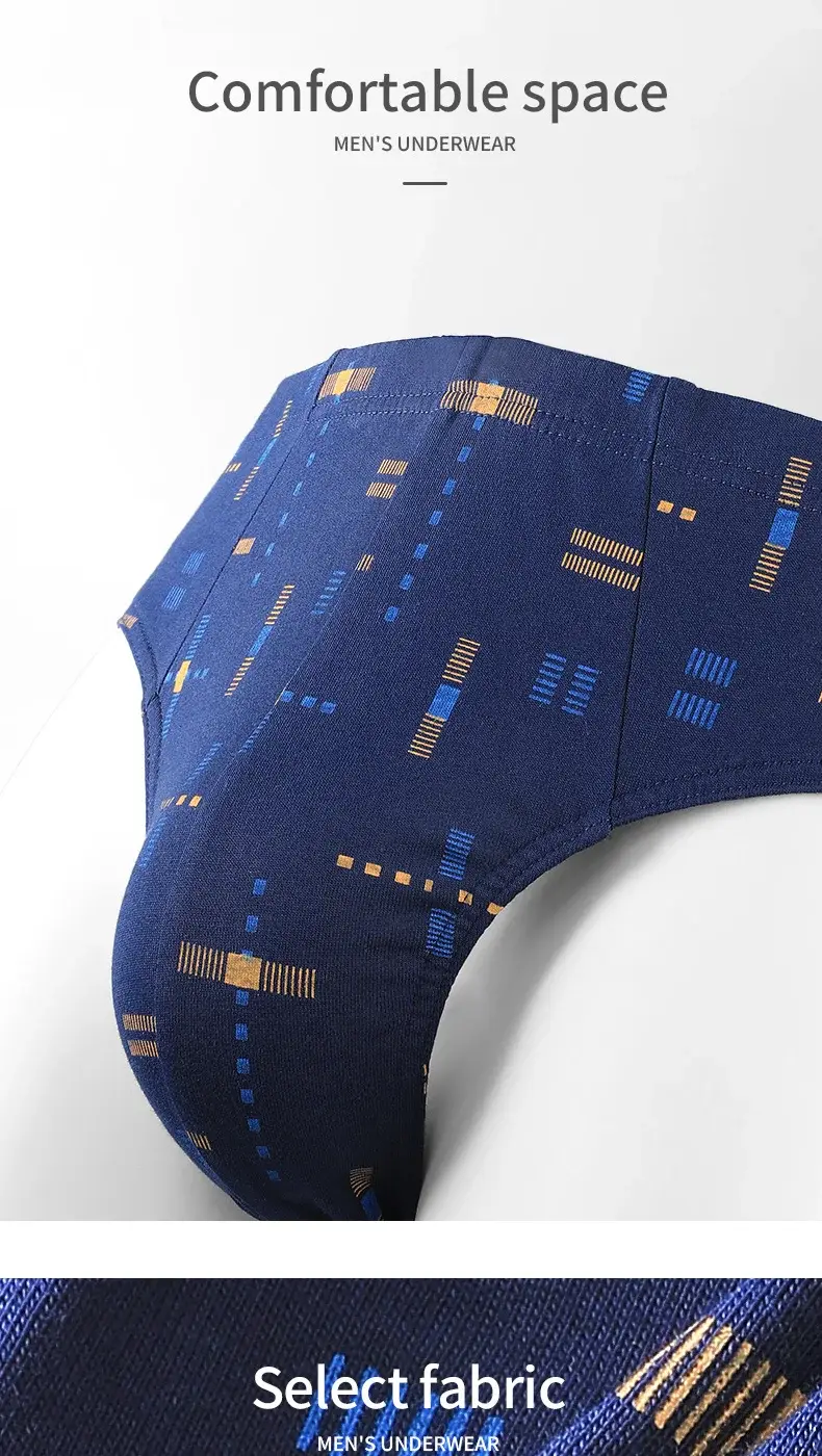 Herrunderkläder i ren bomull herrsportboxershorts stora boxershorts bekväma pojkkalsonger som andas trendiga