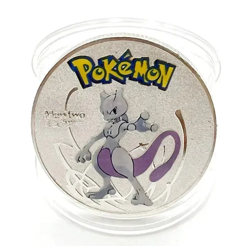 Pokemon Đồng Tiền Vàng Pikachu Anime Đồng Tiền Kỷ Niệm Charizard Vàng Kim Loại Tròn Đồng Xu Đồ Chơi