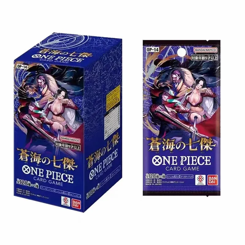 In Stock Bandai Genuine One Piece Card OPCG God Speed Fist Luffy Pirate Group Seven Japanese Sealed Card Collection Toys Gift