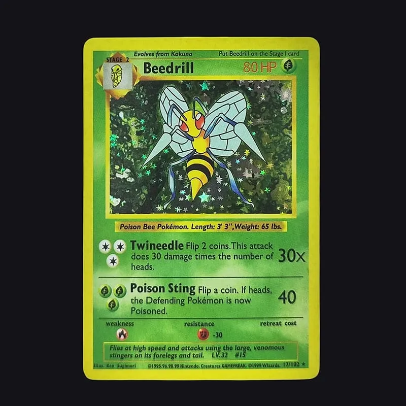 Proxy PKM English GAME 1ST EDITION Charizard Blastoise Venusaur Mewtwo Holo TCG Game Collection Card