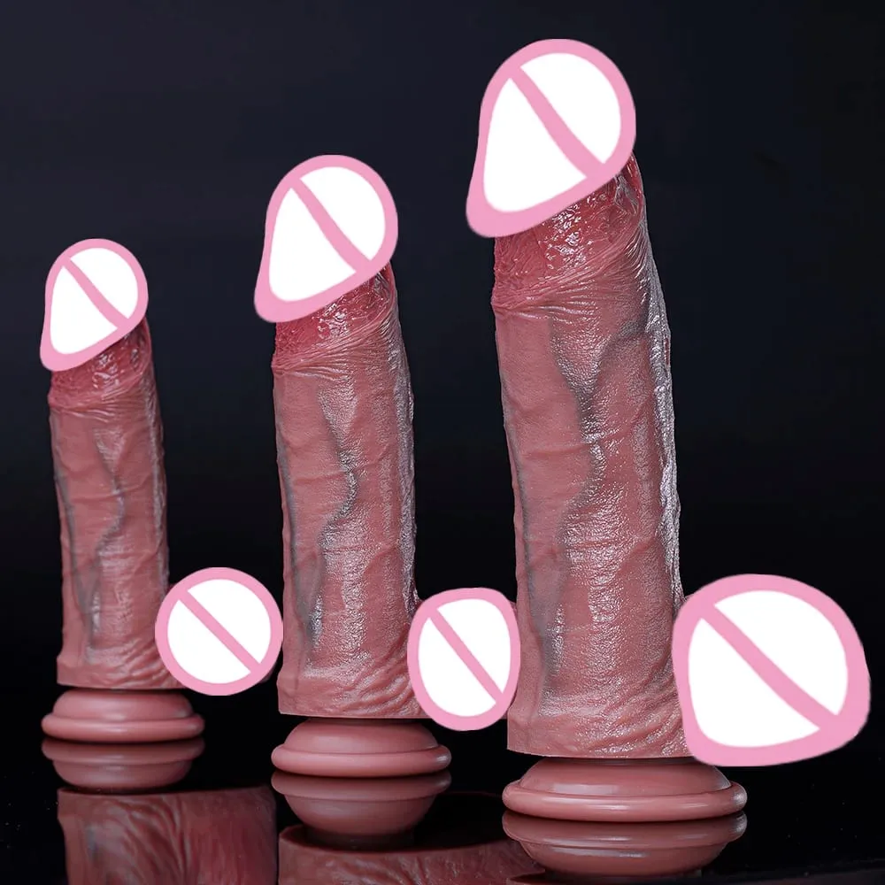 Riesiger dicker Dildo, realistische Dildos, Durchmesser, Umfang, Dildo für den Anal-G-Punkt, stimulieren körpersicheres, großes Analspielzeug mit riesigem Saugnapf