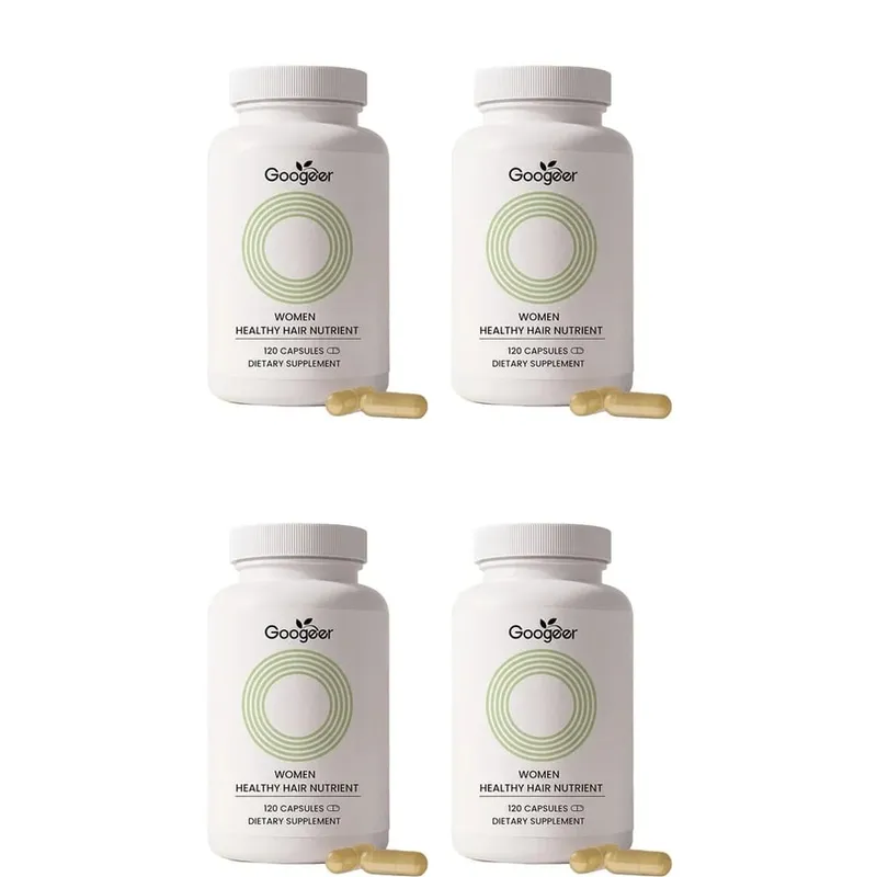 Women Hair Growth Support Capsules with Biotin Zinc Selenium Vitamins A C D3 E for Stronger Healthy Looking Hair 120 Capsules