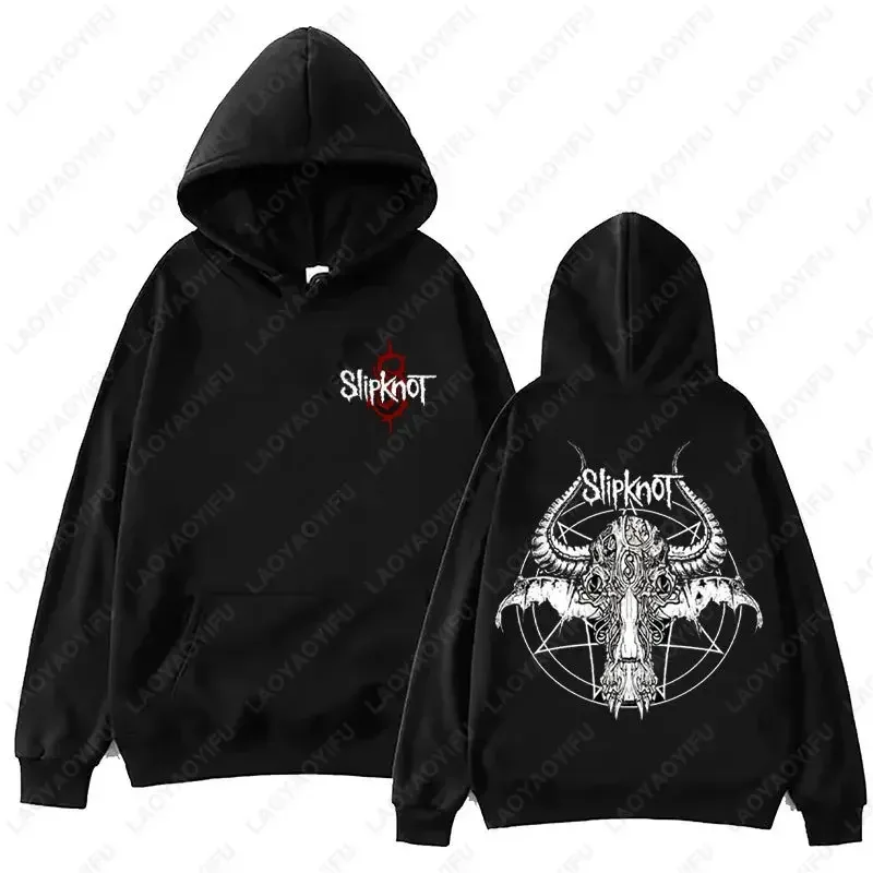 New Retro Casual Style S-Slipknot Rock Band Women Men Hoodie Sweatshirts Casual Clothes Hoody Warmth Streetwear Pullovers Top