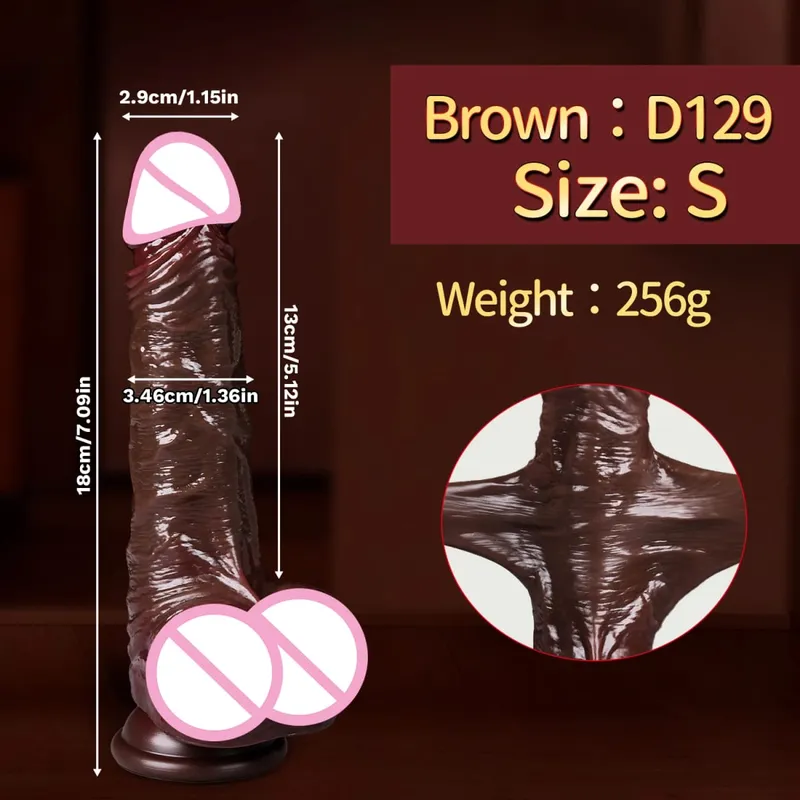 Realistic Sliding Foreskin Dildo for Women Testicles Penis Sexy Adult Strapon Dildos Masturbator Big Dick Anal Plug 18+ Sex Toys