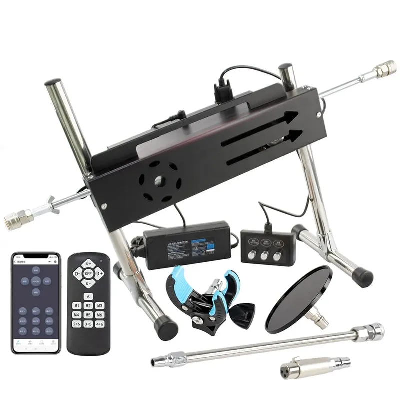 200W Super Powerful Sex Machine for Adult Masturbation Intelligent App Control Premium Love Machine with Dildo Adult Sex Toys