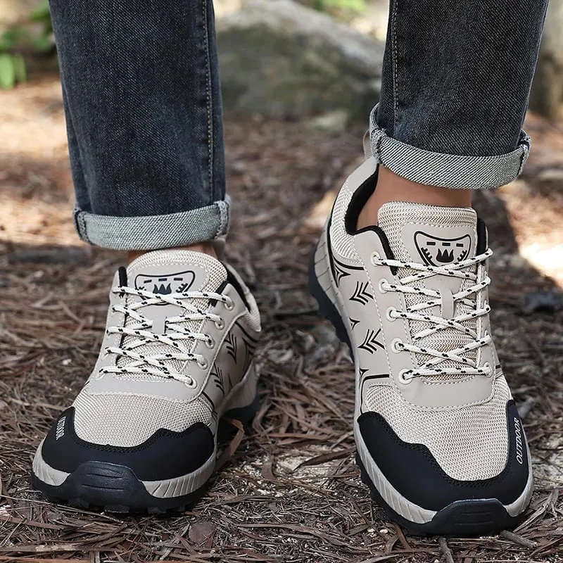 Men's High Quality Hiking Shoes Outdoor Trainers Climbing Shoe Male Trekking Sneakers Anti-slip Tactical Sports Walking Footwear