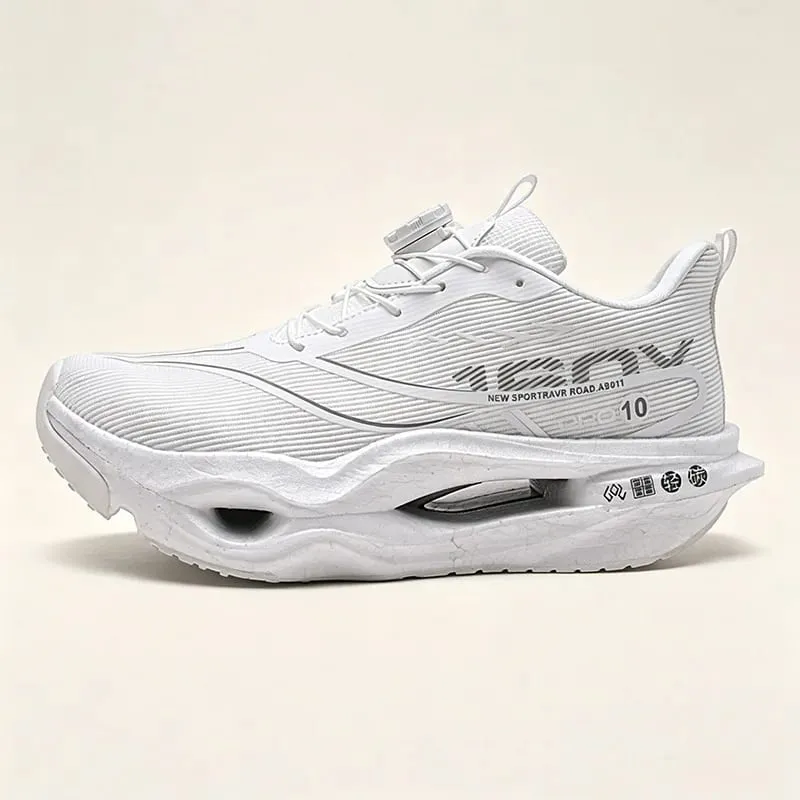 Men Propulsive Carbon Plate Racing Shoes Breathable Wide Fit Energy Return Marathon Sneakers Cushion for Women Running Trainers