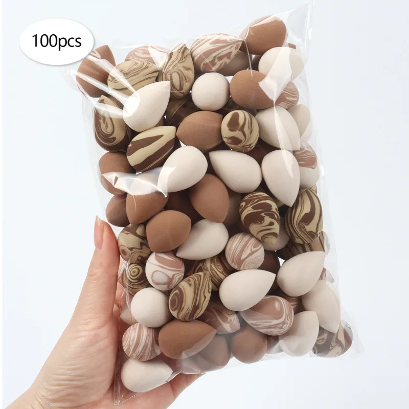 10/20/30/50/100Pcs Mini Makeup Sponges Expand When Exposed to Water Can Be Used Both Wet and Dry Suitable for All Skin Types