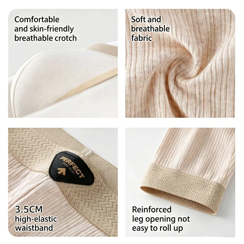4pcs/set Men's Cotton Briefs Fashionable U Convex Pouch Underwear Soft Breathable Mid Rise Triangle Panties Plus Size L-4XL