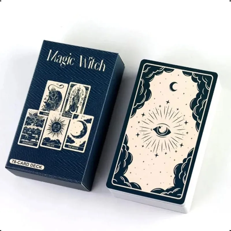 High-Quality The Magic Witch Tarot Card Leisure Entertainment Games Card Family Gatherings Tarot Games Card 78 Card Deck