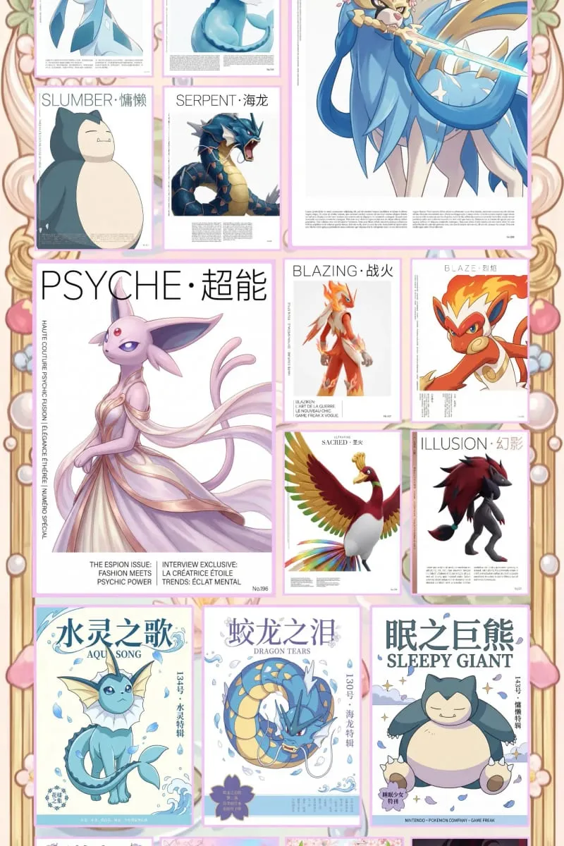Pakyawan 2026 Bagong WuXian Creative Studio Mga Pokémon Card na Sukat ng A5 Mga Acrylic Board Mga Koleksyon ng Anime Mga Regalo ng Tagahanga ng Character — image 3