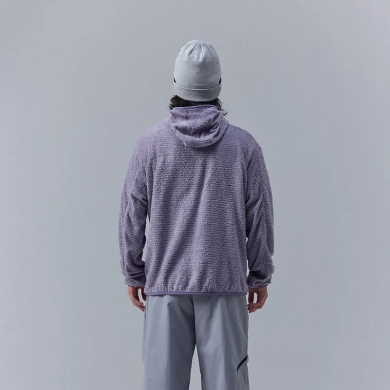 Thermolite® All Season 190g Ultra-light Breathable Thermal Hoodie Urban Outdoor Techwear Mid-layer with Thumbholes & Zip Pocket