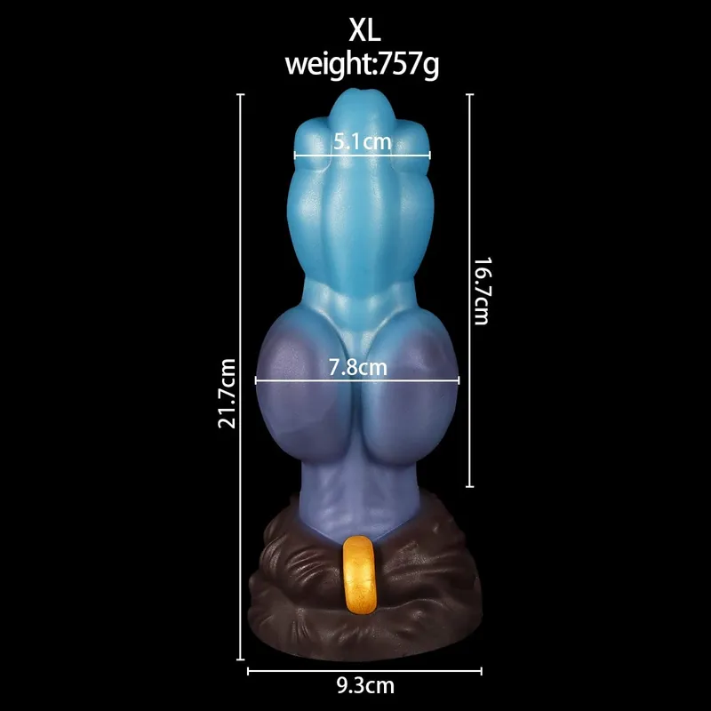 Huge Anal Plug Wolf Monster Dildo Female Masturbation Sex Toys Fake Penis Vagina Stimulation Prostate Orgasm Strong Suction Cup