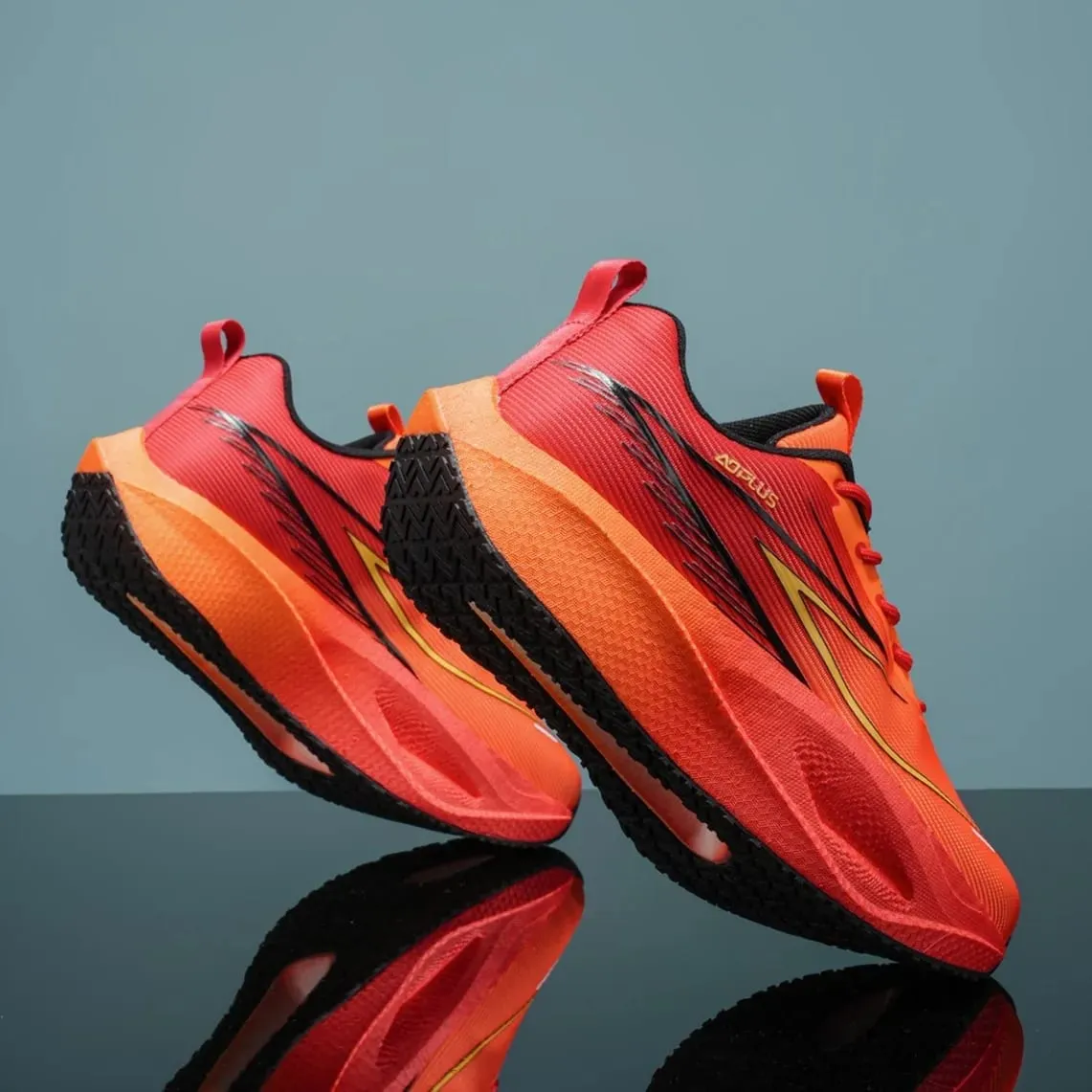 Men Women Carbon Plate Running Shoes Marathon Air Cushion Breathable Lightweight Athletic Walking Sports Sneakers