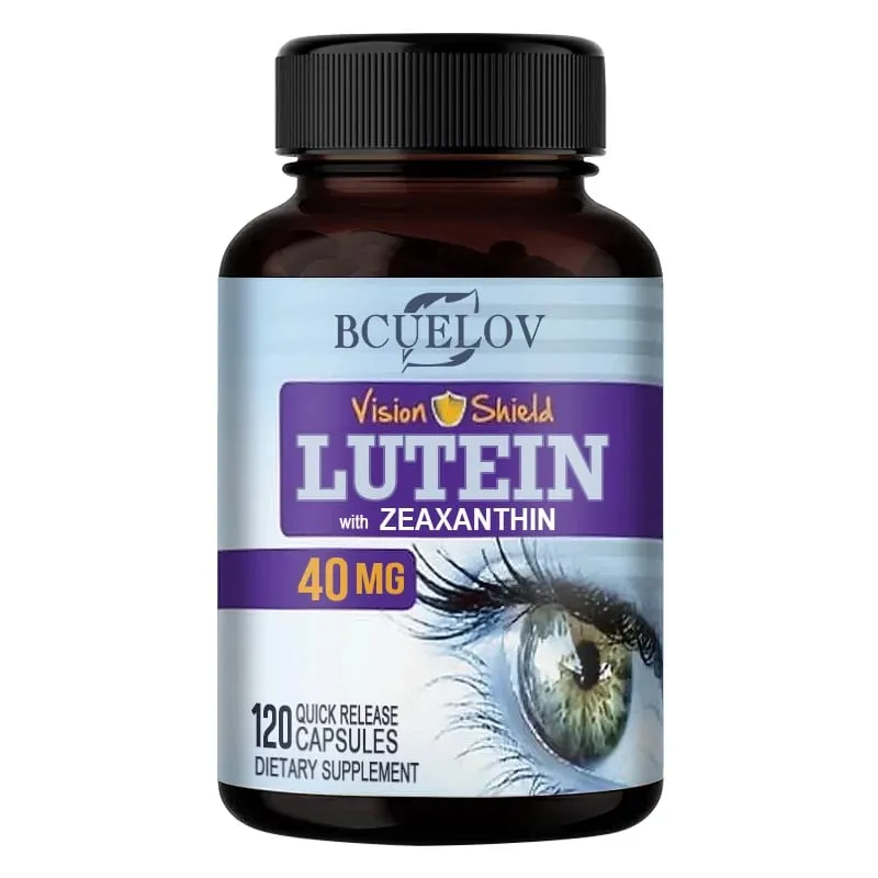 Lutein Eye Care-with Bilberry Extract and Zeaxanthin Supports Eye Health Promotes Healthy Vision and Maintains Macular Health