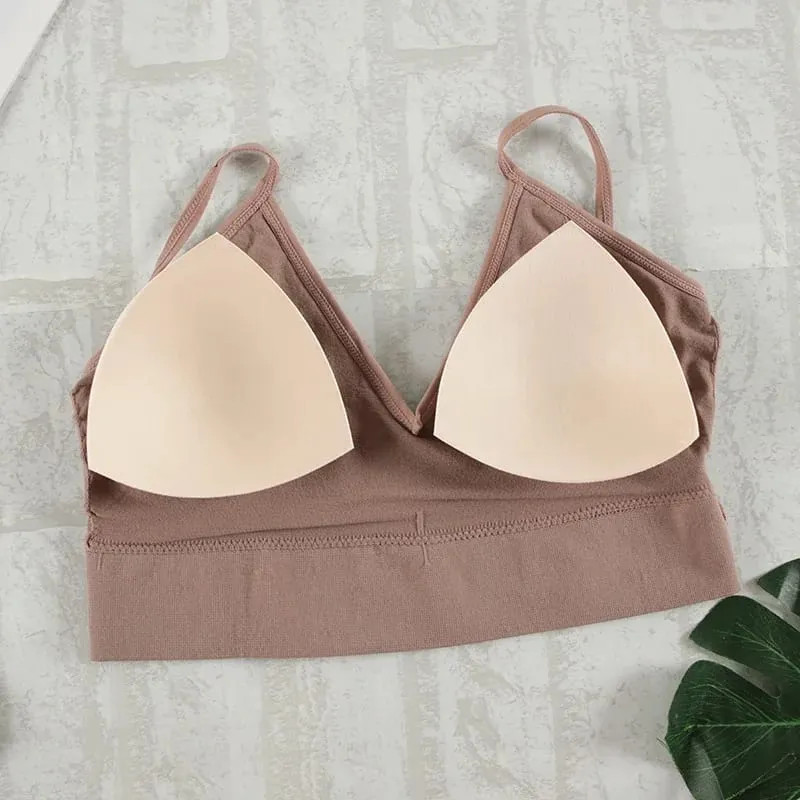2Pcs Bra Set Underwear Set Women Panties Sexy G-String Seamless Bralette Female Lingerie Soft Tank Crop Top 2026