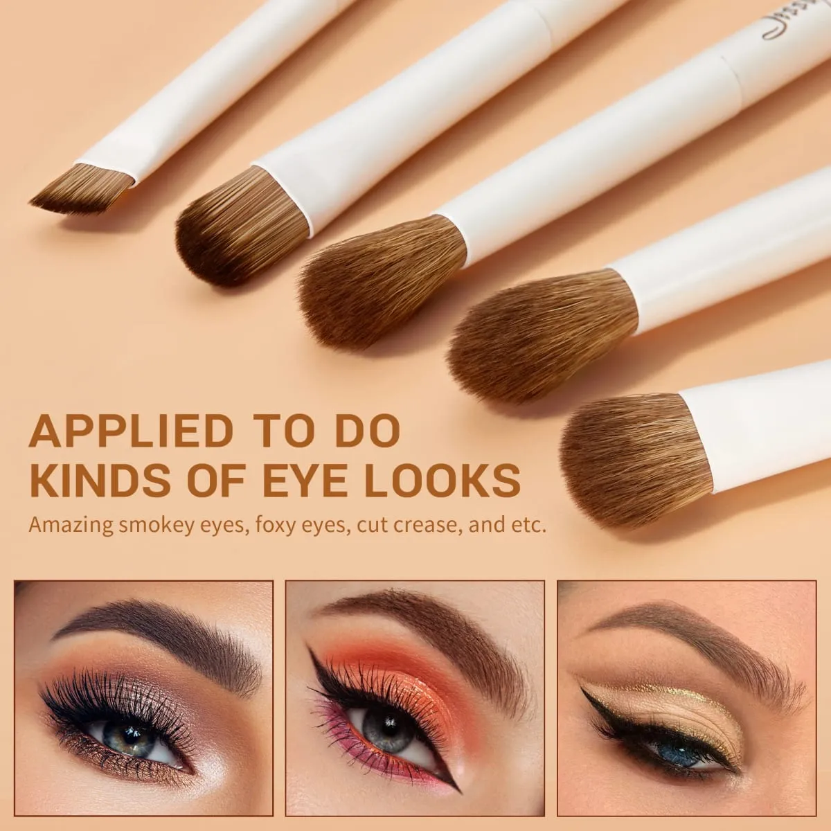 Jessup 14 Pcs Makeup Brush Set Professional Synthetic Soft Foundation Powder Blending Eye Shadow Contour Liner Brushes Kit T329