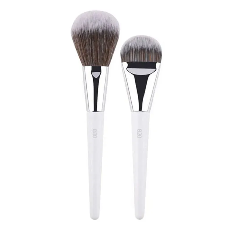 1pc White Powder Makeup Brushes 3D Liquid Foundation Base Make up Brush Eyeshadow blending Detail Face Eye Concealer Beauty tool